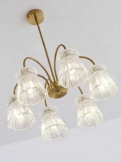 Vakkerlight Pendant Lights Ice Cream Crystal Chandeliers