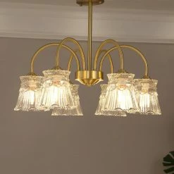 Vakkerlight Pendant Lights Ice Cream Crystal Chandeliers