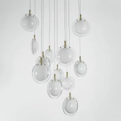 Vakkerlight Lens Glass Pendant Lamp