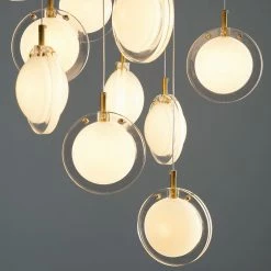 Vakkerlight Lens Glass Pendant Lamp