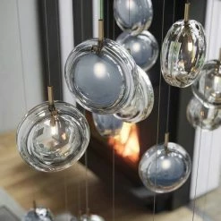 Vakkerlight Lens Glass Pendant Lamp