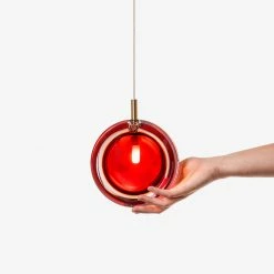 Vakkerlight Lens Glass Pendant Lamp