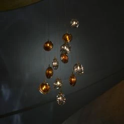 Vakkerlight Lens Glass Pendant Lamp