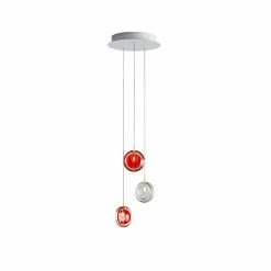 Vakkerlight Lens Glass Pendant Lamp