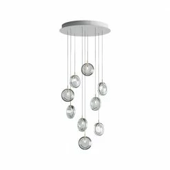 Vakkerlight Lens Glass Pendant Lamp