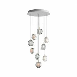 Vakkerlight Lens Glass Pendant Lamp