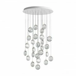 Vakkerlight Lens Glass Pendant Lamp