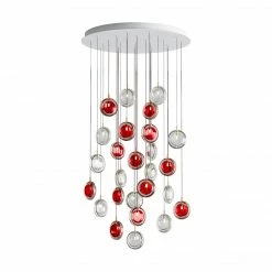 Vakkerlight Lens Glass Pendant Lamp