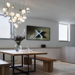 Vakkerlight Lens Glass Pendant Lamp