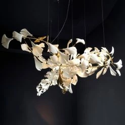 Vakkerlight Light Sculpture Gingko Chandelier G Chandeliers