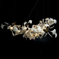 Vakkerlight Light Sculpture Gingko Chandelier G Chandeliers