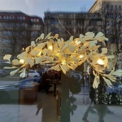 Vakkerlight Light Sculpture Gingko Chandelier G Chandeliers