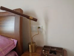 Vakkerlight Linear Wood LED Task Light Table Lamps