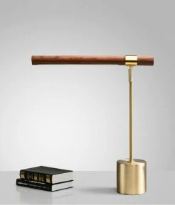 Vakkerlight Linear Wood LED Task Light Table Lamps