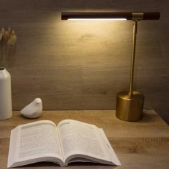 Vakkerlight Linear Wood LED Task Light Table Lamps