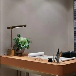 Vakkerlight Linear Wood LED Task Light Table Lamps