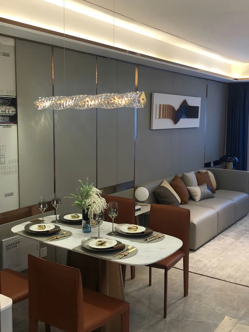 Coupon 👍 Vakkerlight Long Crystal Pendant Lamp 🥰 11 Vakkerlight Long Crystal Pendant Lamp