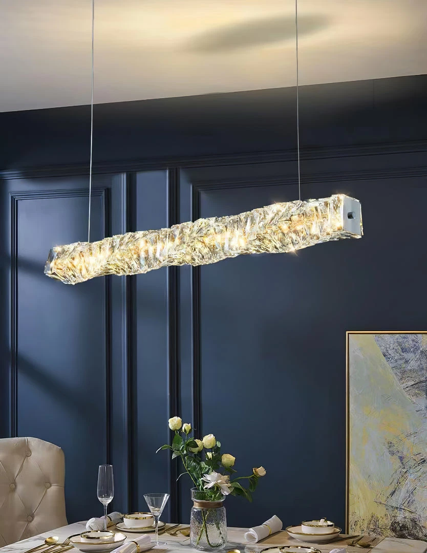 Coupon 👍 Vakkerlight Long Crystal Pendant Lamp 🥰 18 Vakkerlight Long Crystal Pendant Lamp