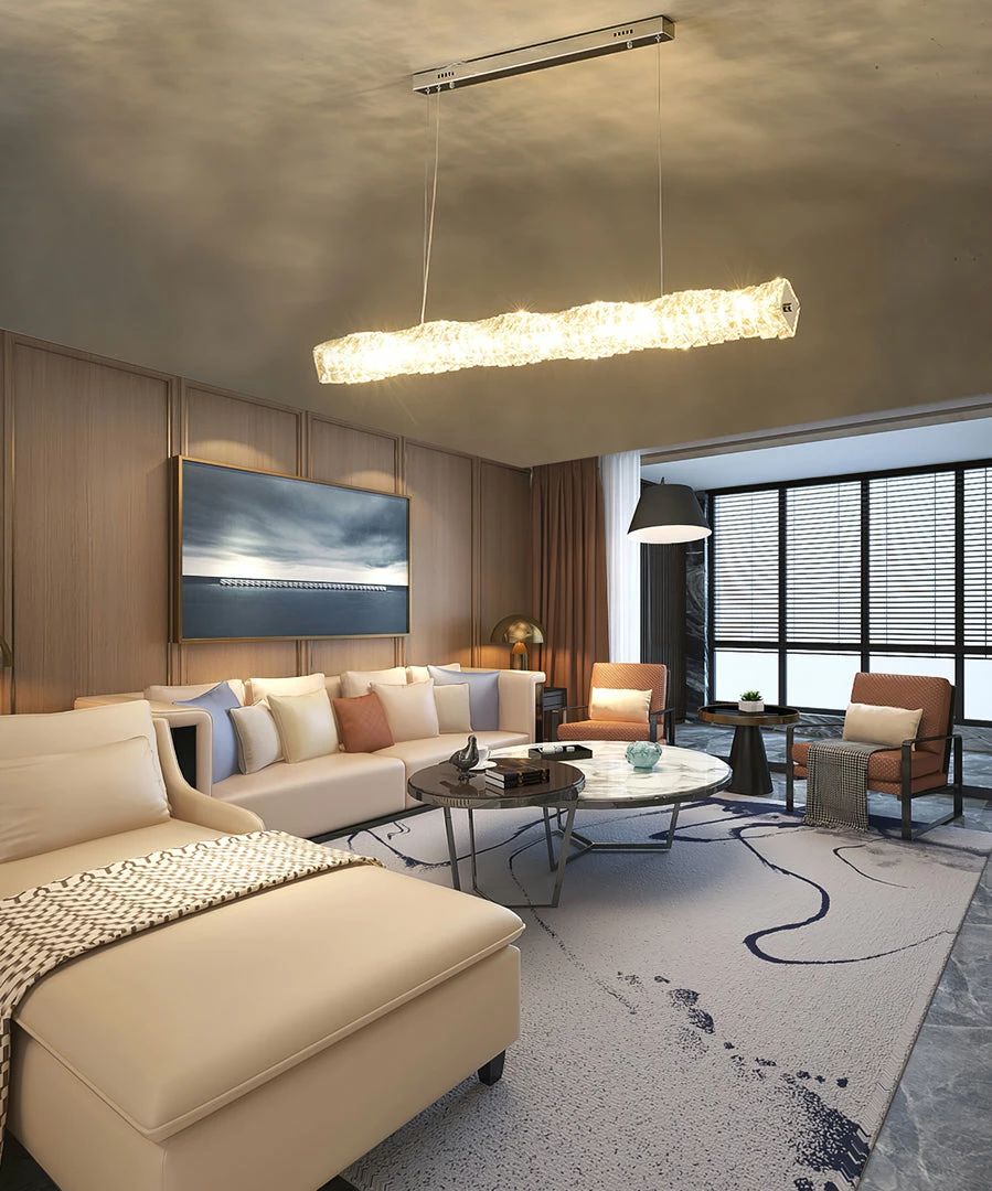 Coupon 👍 Vakkerlight Long Crystal Pendant Lamp 🥰 21 Vakkerlight Long Crystal Pendant Lamp