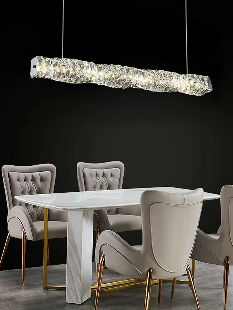 Coupon 👍 Vakkerlight Long Crystal Pendant Lamp 🥰 32 Vakkerlight Long Crystal Pendant Lamp