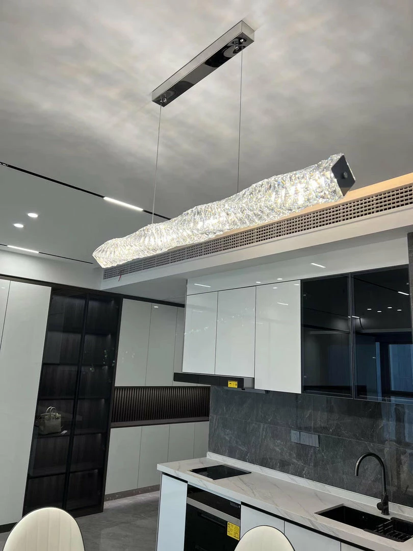 Coupon 👍 Vakkerlight Long Crystal Pendant Lamp 🥰 35 Vakkerlight Long Crystal Pendant Lamp