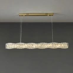 Coupon 👍 Vakkerlight Long Crystal Pendant Lamp 🥰 86 Vakkerlight Long Crystal Pendant Lamp