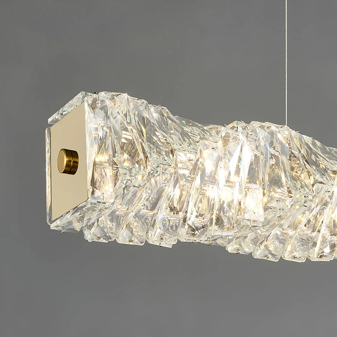 Coupon 👍 Vakkerlight Long Crystal Pendant Lamp 🥰 46 Vakkerlight Long Crystal Pendant Lamp