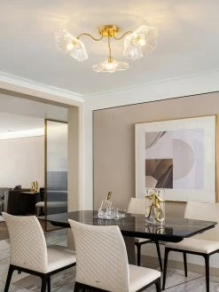 New ๐ Vakkerlight Lotus Leaf Glass Ceiling Lamp ๐ฏ 59 Vakkerlight Lotus Leaf Glass Ceiling Lamp