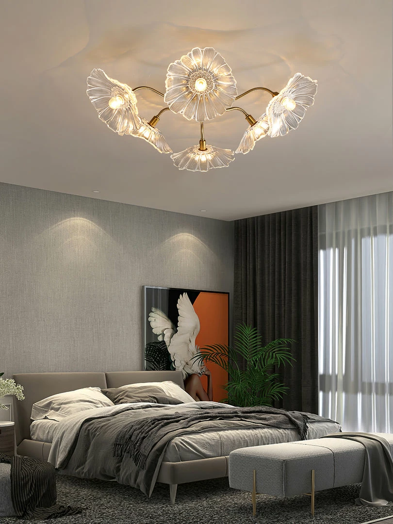 New ๐ Vakkerlight Lotus Leaf Glass Ceiling Lamp ๐ฏ 20 Vakkerlight Lotus Leaf Glass Ceiling Lamp