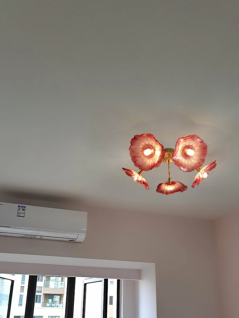 New ๐ Vakkerlight Lotus Leaf Glass Ceiling Lamp ๐ฏ 38 Vakkerlight Lotus Leaf Glass Ceiling Lamp