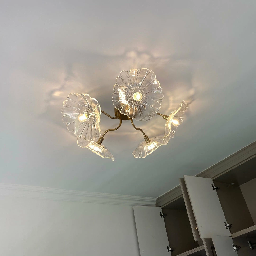 New ๐ Vakkerlight Lotus Leaf Glass Ceiling Lamp ๐ฏ 42 Vakkerlight Lotus Leaf Glass Ceiling Lamp
