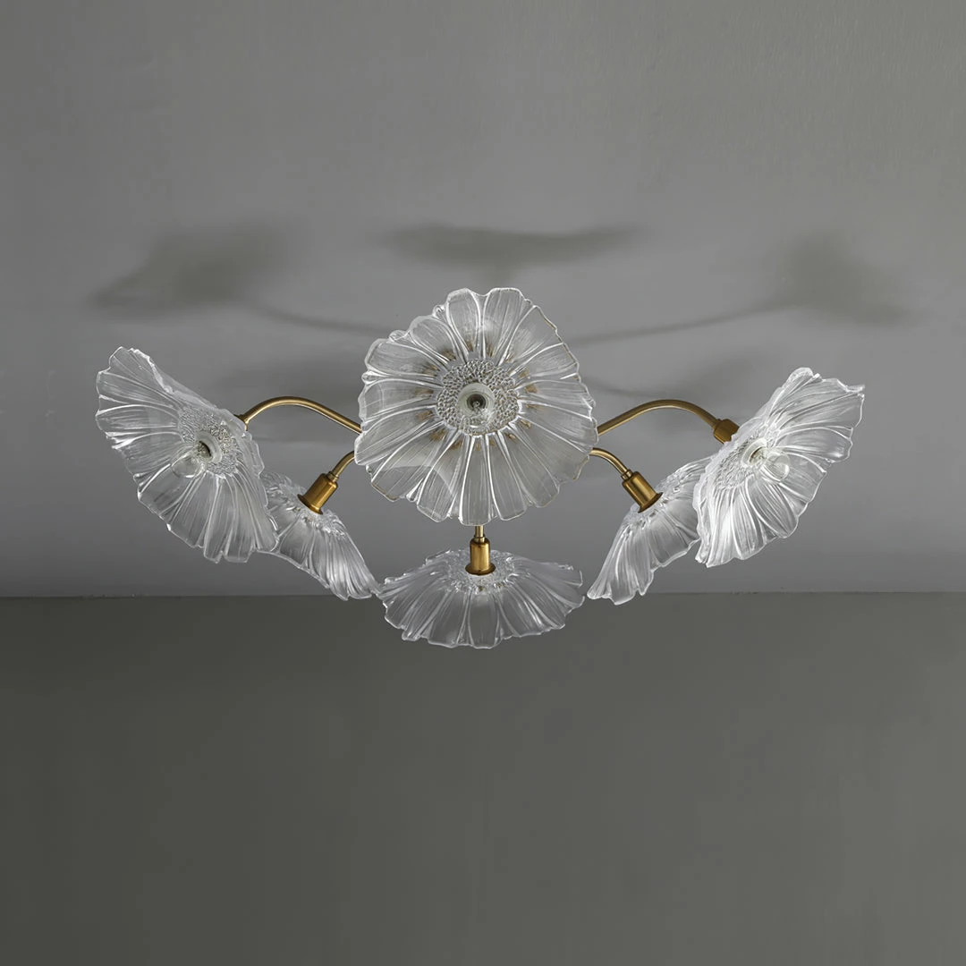 New ๐ Vakkerlight Lotus Leaf Glass Ceiling Lamp ๐ฏ 43 Vakkerlight Lotus Leaf Glass Ceiling Lamp