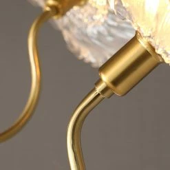 Vakkerlight Chandeliers Lotus Leaf Glass Chandelier