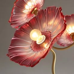 Vakkerlight Chandeliers Lotus Leaf Glass Chandelier