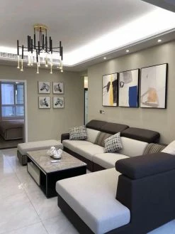 Vakkerlight Metal Tubular Chandelier Chandeliers