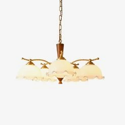 Vakkerlight Milky Flower Chandelier