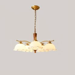 Vakkerlight Milky Flower Chandelier