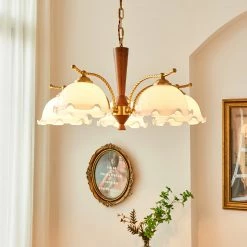 Vakkerlight Milky Flower Chandelier