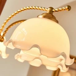 Vakkerlight Milky Flower Chandelier