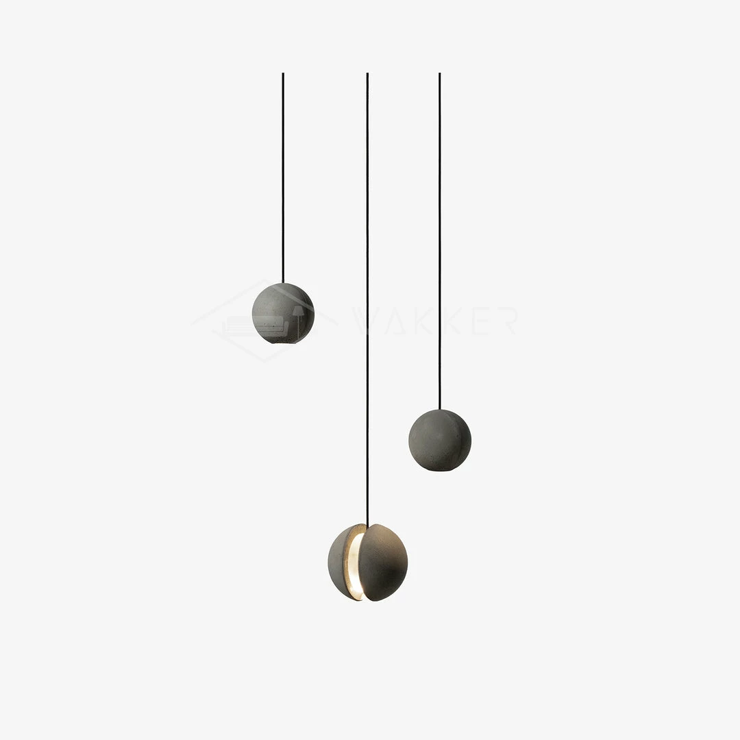 Cheap ๐ Vakkerlight Moon Concrete Pendant Lamp Pendant Lights ๐ 3 Vakkerlight Moon Concrete Pendant Lamp Pendant Lights
