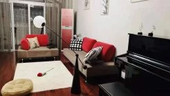 Vakkerlight All Rooms Opal Arc Floor Lamp