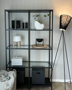 Vakkerlight Floor Lamps Modern Oslo Wood Floor Lamp