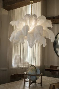 Best Pirce 🥰 Vakkerlight Ostrich Feather Chandeliers 🔥 100 Vakkerlight Ostrich Feather Chandeliers