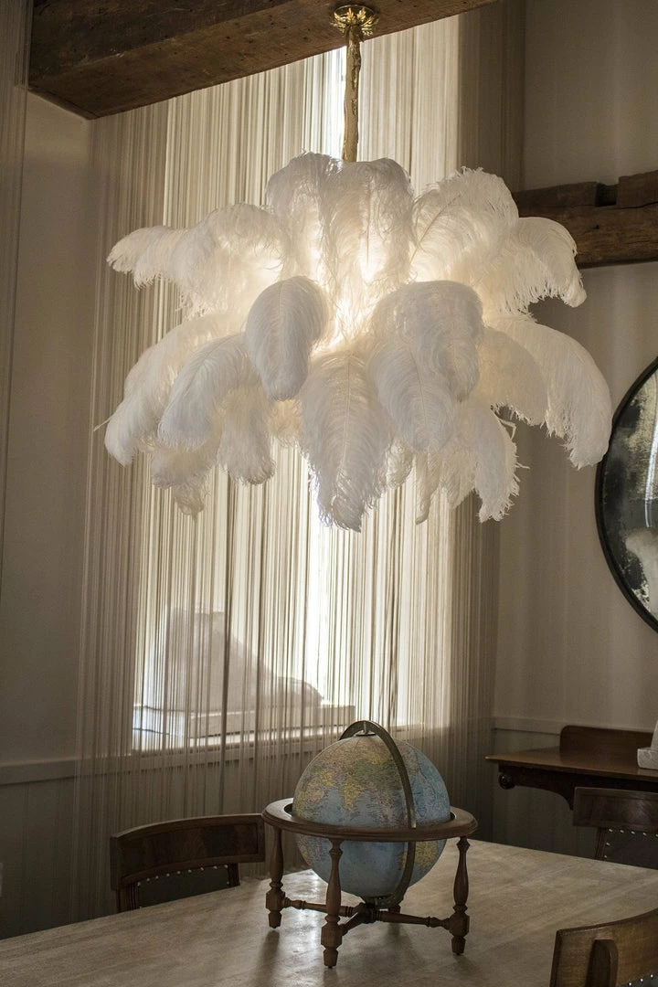 Best Pirce 🥰 Vakkerlight Ostrich Feather Chandeliers 🔥 18 Vakkerlight Ostrich Feather Chandeliers