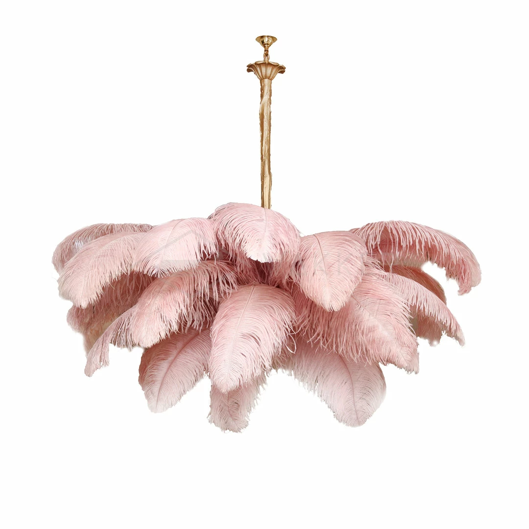 Best Pirce 🥰 Vakkerlight Ostrich Feather Chandeliers 🔥 5 Vakkerlight Ostrich Feather Chandeliers