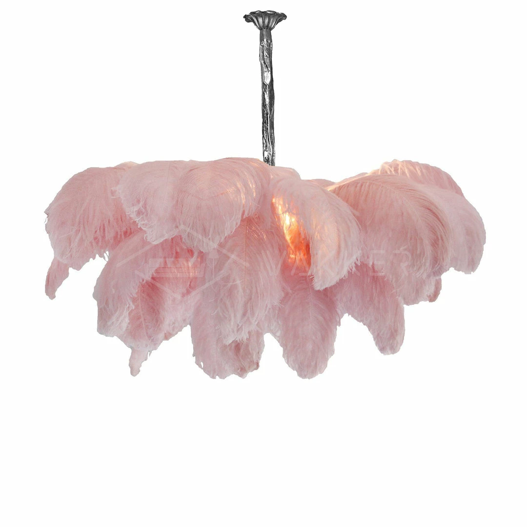 Best Pirce 🥰 Vakkerlight Ostrich Feather Chandeliers 🔥 79 Vakkerlight Ostrich Feather Chandeliers