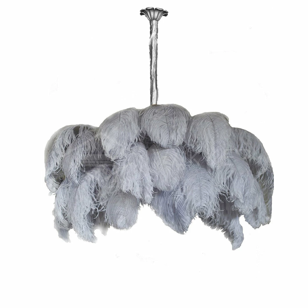 Best Pirce 🥰 Vakkerlight Ostrich Feather Chandeliers 🔥 71 Vakkerlight Ostrich Feather Chandeliers