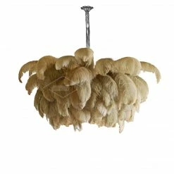 Best Pirce 🥰 Vakkerlight Ostrich Feather Chandeliers 🔥 155 Vakkerlight Ostrich Feather Chandeliers