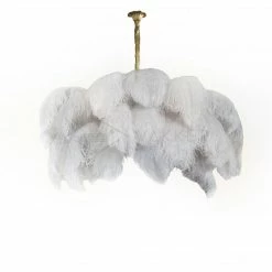 Best Pirce 🥰 Vakkerlight Ostrich Feather Chandeliers 🔥 107 Vakkerlight Ostrich Feather Chandeliers
