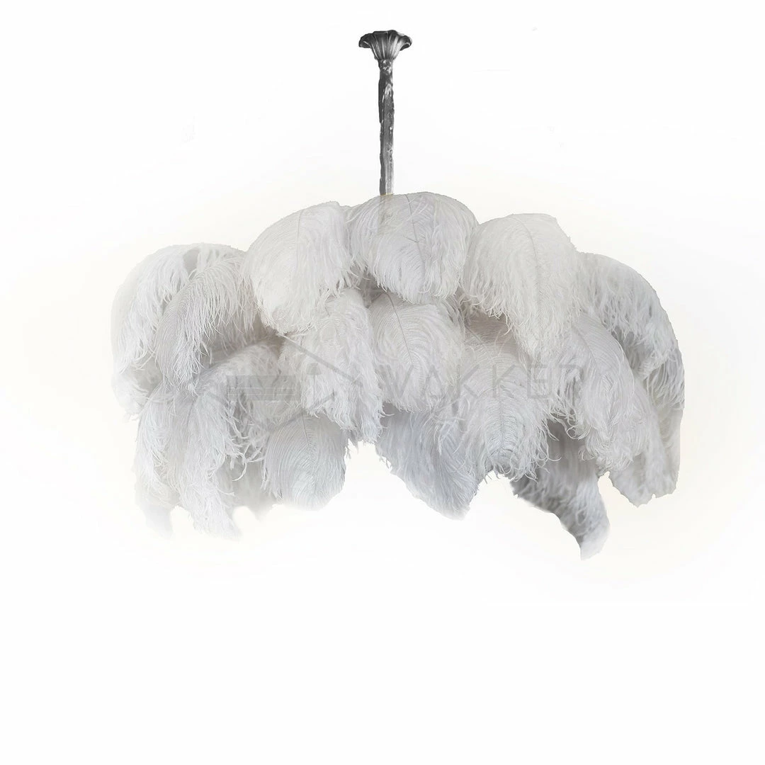 Best Pirce 🥰 Vakkerlight Ostrich Feather Chandeliers 🔥 70 Vakkerlight Ostrich Feather Chandeliers